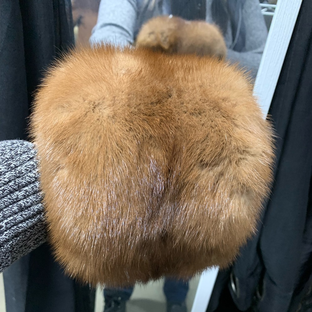 Brown Fur Pom Pom- Women Accessories